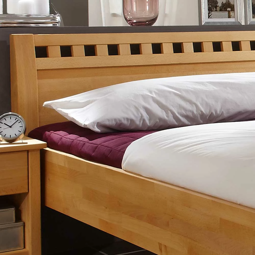 Set Einzelbett aus Buchenholz - Jilmena (zweiteilig) Set Einzelbett Aus Buchenholz - Jilmena (zweiteilig) -Valganios Sales set einzelbett aus buchenholz mit nachttisch 3 groessen jilmena 02