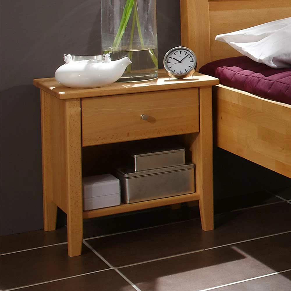 Set Einzelbett aus Buchenholz - Jilmena (zweiteilig) Set Einzelbett Aus Buchenholz - Jilmena (zweiteilig) -Valganios Sales set einzelbett aus buchenholz mit nachttisch 3 groessen jilmena 04