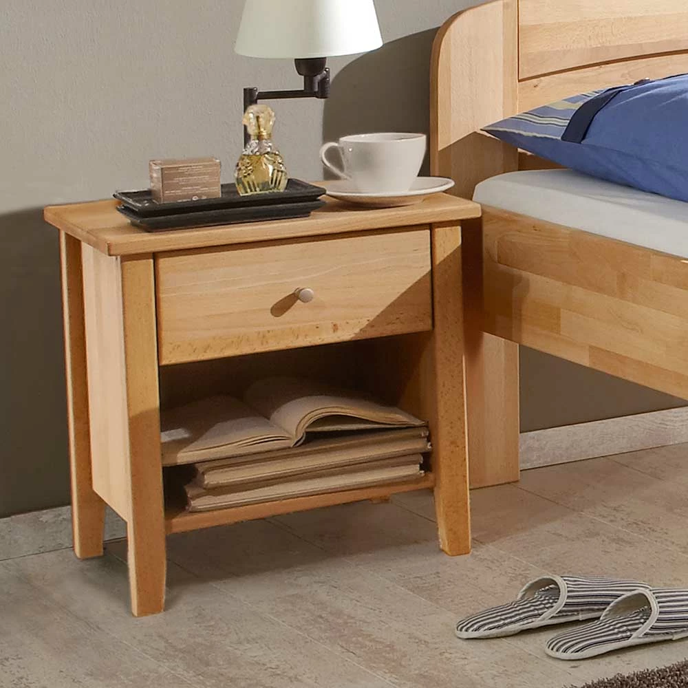 Set Seniorenbett & Nachtkommode - Rudacia I (zweiteilig) Set Seniorenbett & Nachtkommode - Rudacia I (zweiteilig) -Valganios Sales set seniorenbett nachtkommode aus massivholz buche rudacia i 04