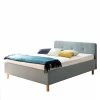 Skandi Bett In Hellblau & Eiche - Cutricco 2 Skandi Bett In Hellblau & Eiche - Cutricco -Valganios Sales skandi bett in hellblau eiche aus webstoff massivholz cutricco f