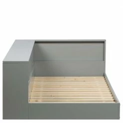 Skandi Bett Mit Seitenregal In Grau - Aglio 5 Skandi Bett Mit Seitenregal In Grau - Aglio -Valganios Sales skandi bett mit seitenregal in grau aus kiefer massivholz aglio 03