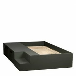 Stauraum Jugendbett In Graugrün - Daraon -Valganios Sales stauraum jugendbett in graugruen mit 80x200 cm liegeflaeche daraon 04