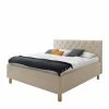 Stauraum Stoffbett In Beige & Eiche - Matrix 2 Stauraum Stoffbett In Beige & Eiche - Matrix -Valganios Sales stauraum stoffbett in beige eiche in 160x200 oder 180x200 matrix f