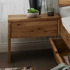 Stauraumbett & Nachtkonsolen - Esvilda I (dreiteilig) 5 Stauraumbett & Nachtkonsolen - Esvilda I (dreiteilig) -Valganios Sales stauraumbett nachtkonsolen aus wildeiche massivholz esvilda i 04