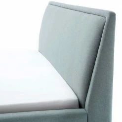 Stoff Bett In Hellblau Mit Schwarz - Longli 6 Stoff Bett In Hellblau Mit Schwarz - Longli -Valganios Sales stoff bett in hellblau mit schwarz massivholzbeine longli 04