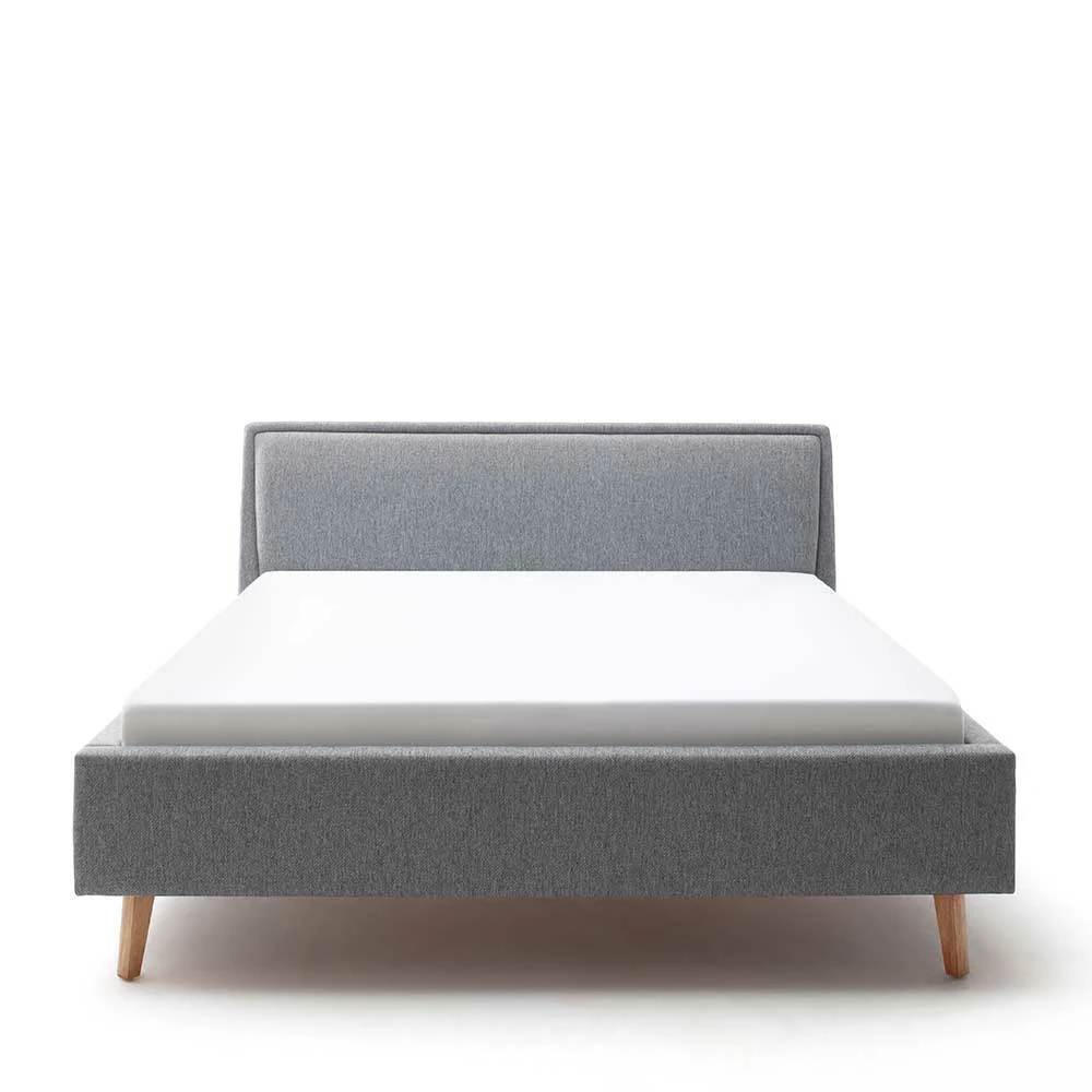 Stoffbett im Skandinavischen Stil in Grau - Cepter Stoffbett Im Skandinavischen Stil In Grau - Cepter -Valganios Sales stoffbett im skandinavischen stil in grau mit holzbeinen aus eiche cepter 04