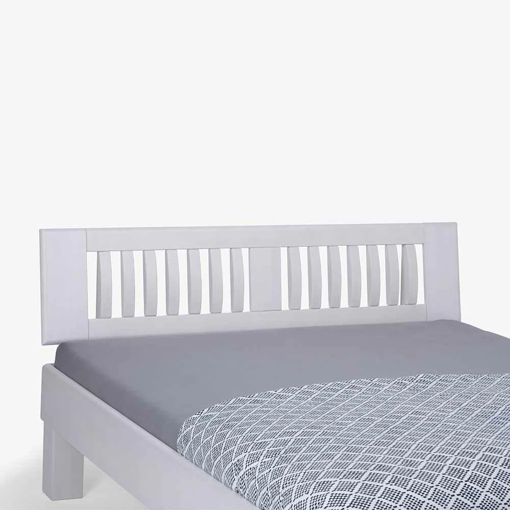 Weißes Doppelbett Calicantas aus Buche Massivholz Weißes Doppelbett Calicantas Aus Buche Massivholz -Valganios Sales weisses doppelbett aus buche massivholz inkl mittelsteg calicantas 04