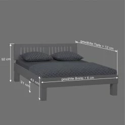 Weißes Doppelbett Calicantas Aus Buche Massivholz 7 Weißes Doppelbett Calicantas Aus Buche Massivholz -Valganios Sales weisses doppelbett aus buche massivholz inkl mittelsteg calicantas be