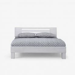 Weißes Massivholzbett Annabell Mit Kopfteil 5 Weißes Massivholzbett Annabell Mit Kopfteil -Valganios Sales weisses massivholzbett kopfteil 200cm oder 220cm laenge annabell 03