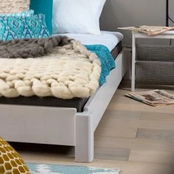 Weißes Stapelbett Jacqueline Aus Buche Massivholz (zweiteilig) -Valganios Sales weisses stapelbett buche massivholz 2 teiliges set 90x200cm jacqueline 03