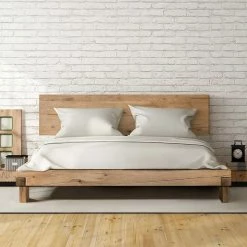 Wildeiche Balkenbett Im Modern Country Style - Rain 4 Wildeiche Balkenbett Im Modern Country Style - Rain -Valganios Sales wildeiche balkenbett im modern country style vier doppelbettgroessen rain 02