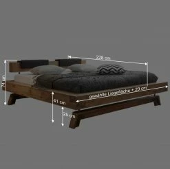 Wildeiche Balkenbett Aqua Im Industry Style 5 Wildeiche Balkenbett Aqua Im Industry Style -Valganios Sales wildeiche balkenbett industry style balkenkopfteil mit kunstleder kissen dunkelgrau aqua be