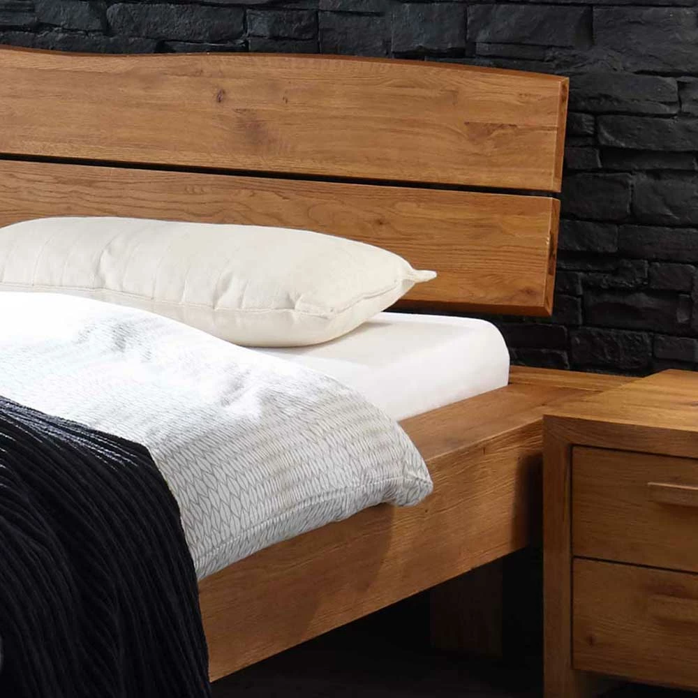 Wildeiche Bett & Nachtkommoden - Bouquet (dreiteilig) Wildeiche Bett & Nachtkommoden - Bouquet (dreiteilig) -Valganios Sales wildeiche bett nachtkommoden in vier groessen doppelbett bouquet 02