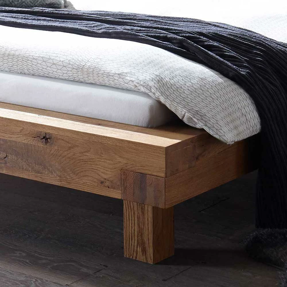 Wildeiche Bett & Nachtkommoden - Bouquet (dreiteilig) Wildeiche Bett & Nachtkommoden - Bouquet (dreiteilig) -Valganios Sales wildeiche bett nachtkommoden in vier groessen doppelbett bouquet 03