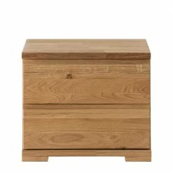 Wildeiche Bett & Nachtkonsolen - Esvilda II (dreiteilig) -Valganios Sales wildeiche bett nachtkonsolen als set online kaufen esvilda ii 05