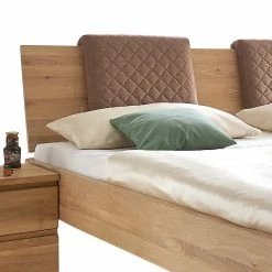 Wildeiche Bett & Nachttisch Paar - Aivan (dreiteilig) 4 Wildeiche Bett & Nachttisch Paar - Aivan (dreiteilig) -Valganios Sales wildeiche bett nachttisch paar inklusive kopfteil kissen aivan 02