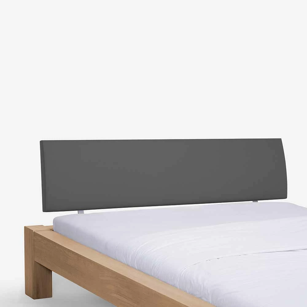 Wildeiche Bett Elemts mit Polster-Kopfteil Grau Wildeiche Bett Elemts Mit Polster-Kopfteil Grau -Valganios Sales wildeiche bett polster kopfteil grau massivholz honigfarben geoelt elemts 04