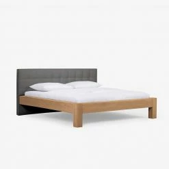 Wildeiche Doppelbett Revisiona Mit Kopfteil Grau Gepolstert 4 Wildeiche Doppelbett Revisiona Mit Kopfteil Grau Gepolstert -Valganios Sales wildeiche doppelbett kopfteil grau gepolstert laenge 200cm oder 220cm revisiona 02