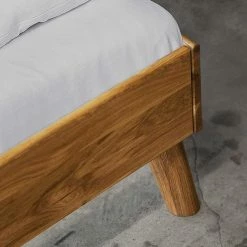 Wildeiche Einzelbett Mit Überlänge 210 Cm - Eavy I -Valganios Sales wildeiche einzelbett mit ueberlaenge 210 cm 4 breiten von 80 bis 120 cm eavy i 04
