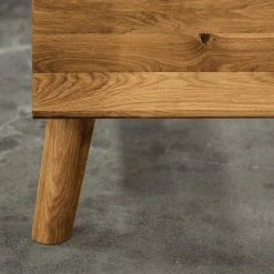 Wildeiche Einzelbett Mit Unterlänge 190 Cm - Eavy III -Valganios Sales wildeiche einzelbett mit unterlaenge 190 cm inklusive schubkasten eavy iii 05