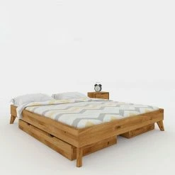 Wildeiche Funktionsbett Ohne Kopfteil - Eavy 9 Wildeiche Funktionsbett Ohne Kopfteil - Eavy -Valganios Sales wildeiche funktionsbett ohne kopfteil mit ueberlaenge 210 cm eavy 01