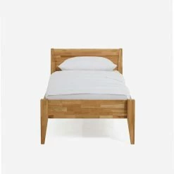 Wildeiche Holzbett Homlet Mit Komforthöhe -Valganios Sales wildeiche holzbett komforthoehe auch in ueberlaenge 220cm homlet 02