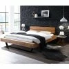Wildeichebett & Nachttische - Gedessa (dreiteilig) -Valganios Sales wildeichebett nachttische fuer das elegante schlafzimmer gedessa 01