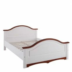 Zweifarbiges Landhaus Bett Aus Holz - Beapta